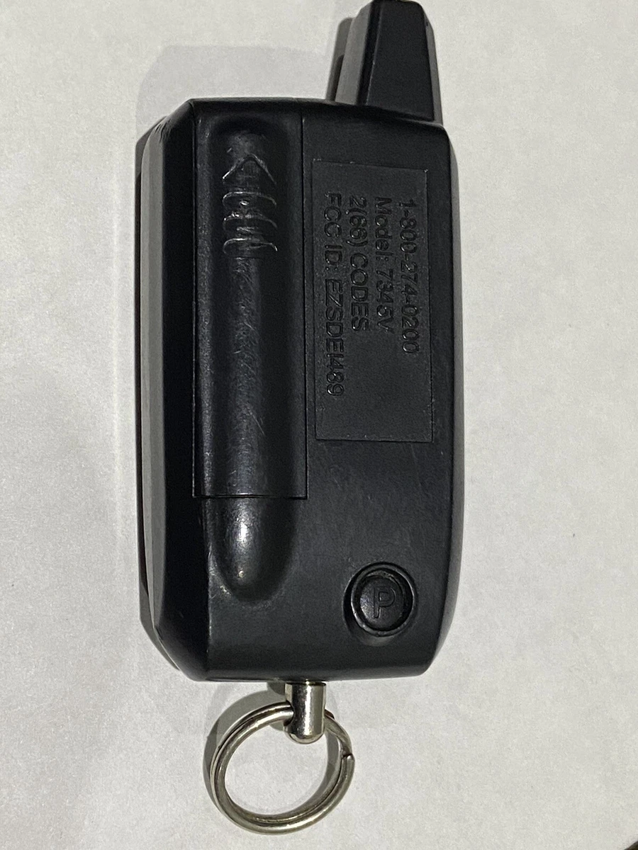 VIPER MODEL 7345V REMOTE KEYLESS REMOTE ENTRY TRANSMITTER KEY FOB EZSDE1489
