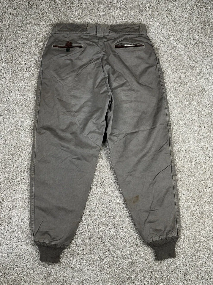 Pantalones de caza al aire libre reforzados vintage años 50 60 Wood Stream Tabatco para hombre Foto 2 de 4