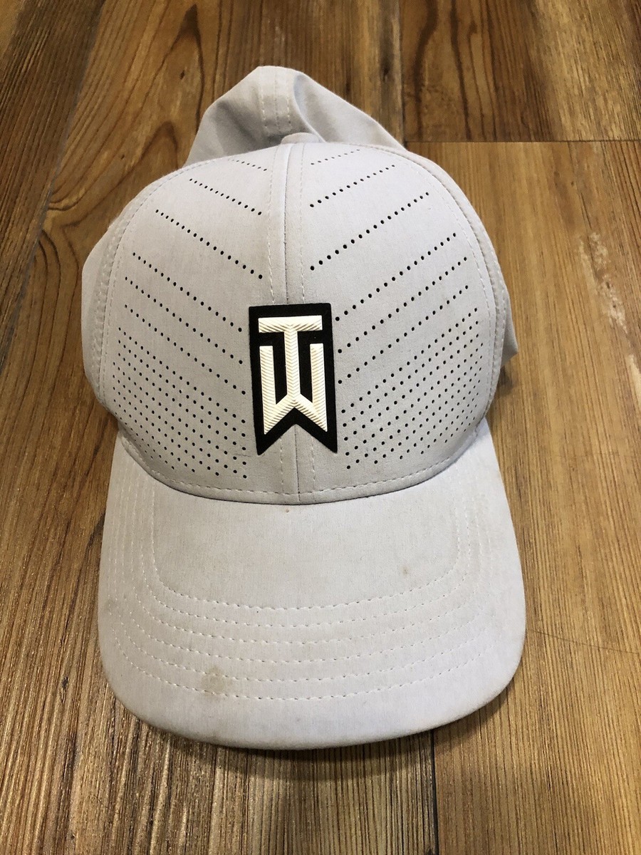 Nike Tiger Woods Frank Hat White Tw Heritage 86 Frank Cap Nike