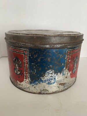 Rare Antique Fairy Queen Marshmallows 5 Lb. Tin Can, Loose-Wiles