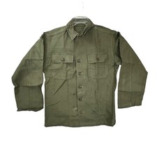 Vintage 1950s Korean War Era US Army Field Shirt United States Size Small
