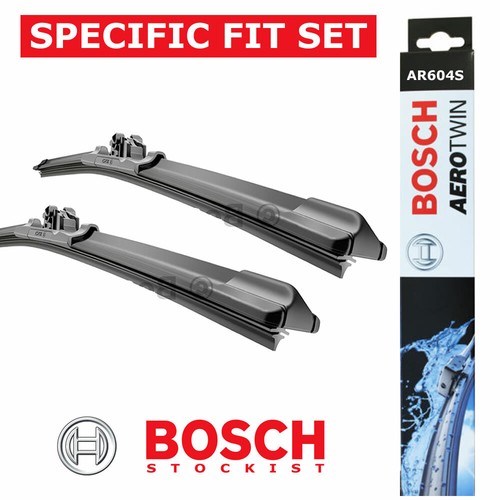 BOSCH SET OF AEROTWIN WIPER BLADES AR604S NEW GENUINE eBay