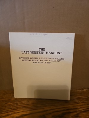 The Last Western Manhunt By Harry Lawton