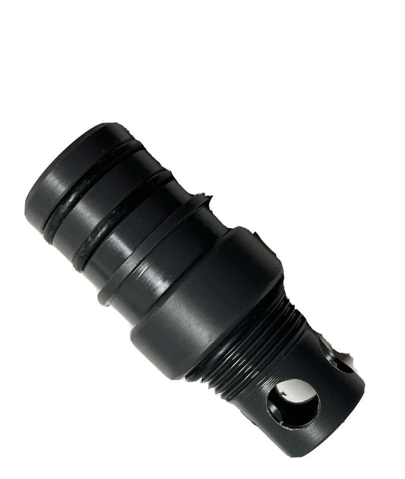 Fatsac Fly High W743-SS Suction Stop Valve Threads Male 1 1/8 Quick Connect