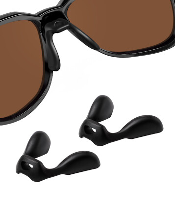 Black Replacement Nose Pads for Oakley Corridor A OO9248A Non-Slip Nose Pieces