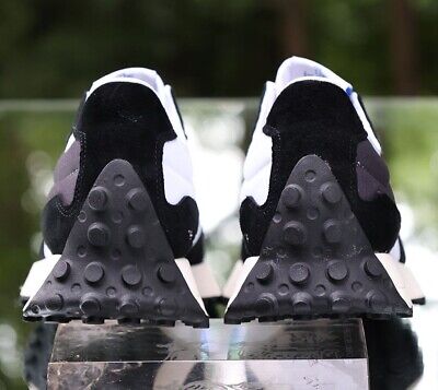 New Balance 327 Black Phantom Men's Size 10.5 White Custom New Balance 327 Black Phantom Men's Size 10.5 White Custom