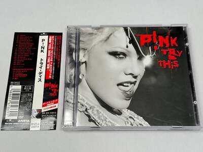 Pink Try This Japan Import Bonus Track+3 CD+DVD