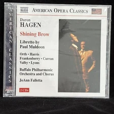 DARON HAGEN Shining Brow - JOANN FALLETTA - NAXOS 2CD 2009 NEW SEALED