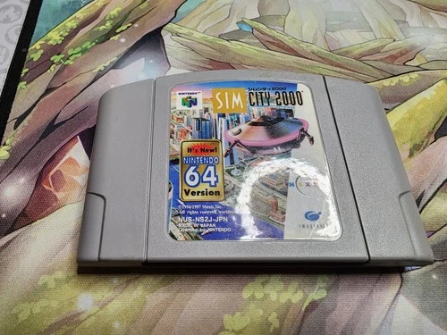 Sim City 2000 N64 Nintendo 64 NTSC-J JAPAN 1998 US Seller