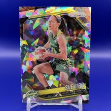 2025 Panini Prizm WNBA Sue Bird Cracked Ice Prizm #38 - Seattle Storm