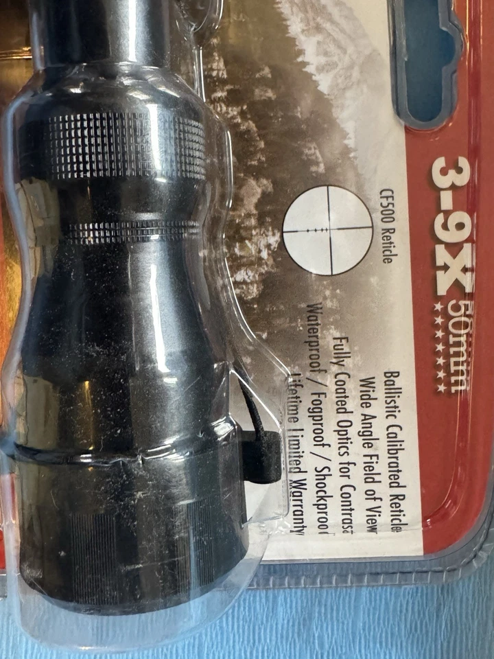 Buckight Tasco 3-9x50 nuevo en paquete Foto 2 de 4