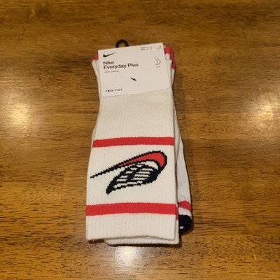 Nike Everyday Plus Cushion Dri-Fit Crew Socks White Large 2 Pair FB3293 902 New