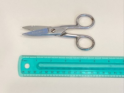 Vintage CLAUSS Bell System C Electrician Lineman Scissors 5  