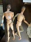 Lot of 2 Vintage 1964 Gi Joe 12" Action Figures