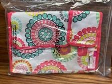 THIRTY ONE Pack n Pull Caddy Citrus Medallion Car Organizer Tote Bag 14x9x4 NEW