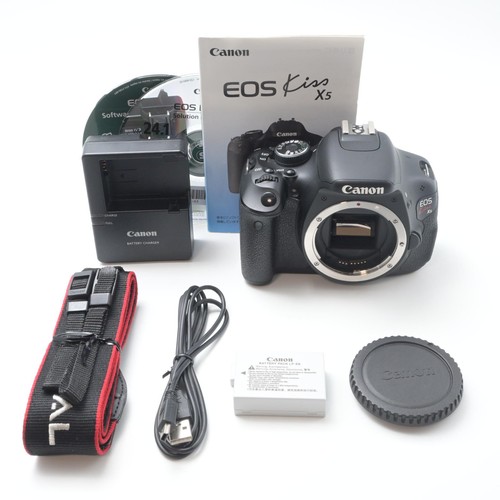 Canon EOS Kiss X5 Body(shutter count 12494) [Near Mint]#5497 - Afbeelding 1 van 6