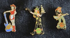 3 Phoenix Arizona Hard Rock Caf&eacute; Pins Limited Editions Cowgirl St Patrick&rsquo;s Day