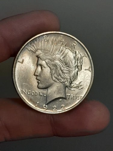 1922- D Peace Dollar BU