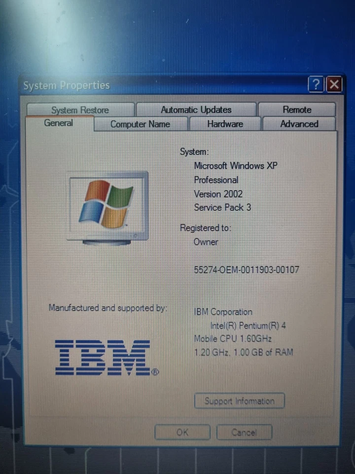 IBM ThinkPad A31 - 60 GB HDD, Intel Pentium 4-M, 1024 MB RAM - Immagine 3 di 4