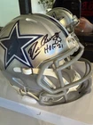 Drew Pearson Autographed Cowboys Mini Helmet w/ HOF 21 Inscription - Beckett COA