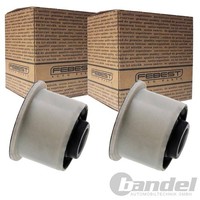2X Febest Hinterachsbuchsen Querlenkerlager Passend FüR Volvo S60 S80 V70 XC70 X