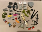 GI Joe Cobra 3.75” Hasbro Action Figure Accessories Lot Skis Scope Tripod Fins