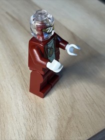 Lego Ultra Agents Invizable/Mr Pale Figure No Cracks- Missing Hat