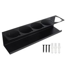 5 Can Holes Shelf Steel Aerosol Spray Paint Organizer Lube Can Storage Rack