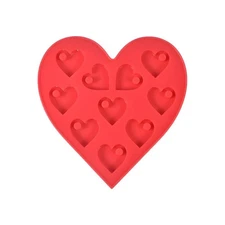 Heart-shaped Pendant Mould Silicone DIY Resin Epoxy Casting Mould Art Craft Mold