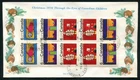 Canada #525i Centre Block of 4 First Day Cover