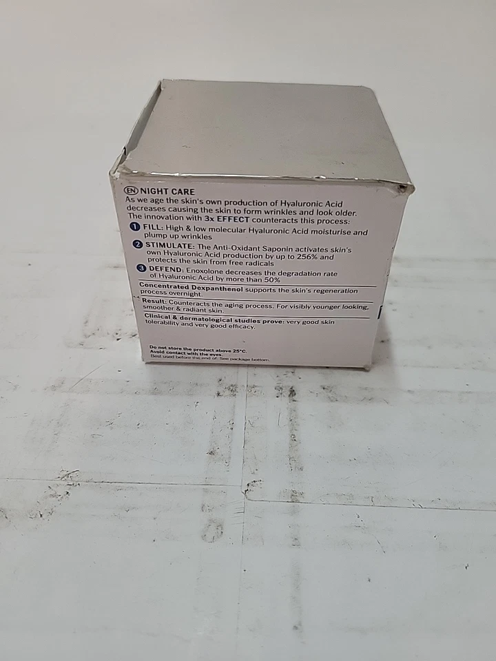 Eucerin Anti- Age Hyaluron-Filler 3x Effect Night Cream 50ml Exp 5/27 - Image 2 of 4