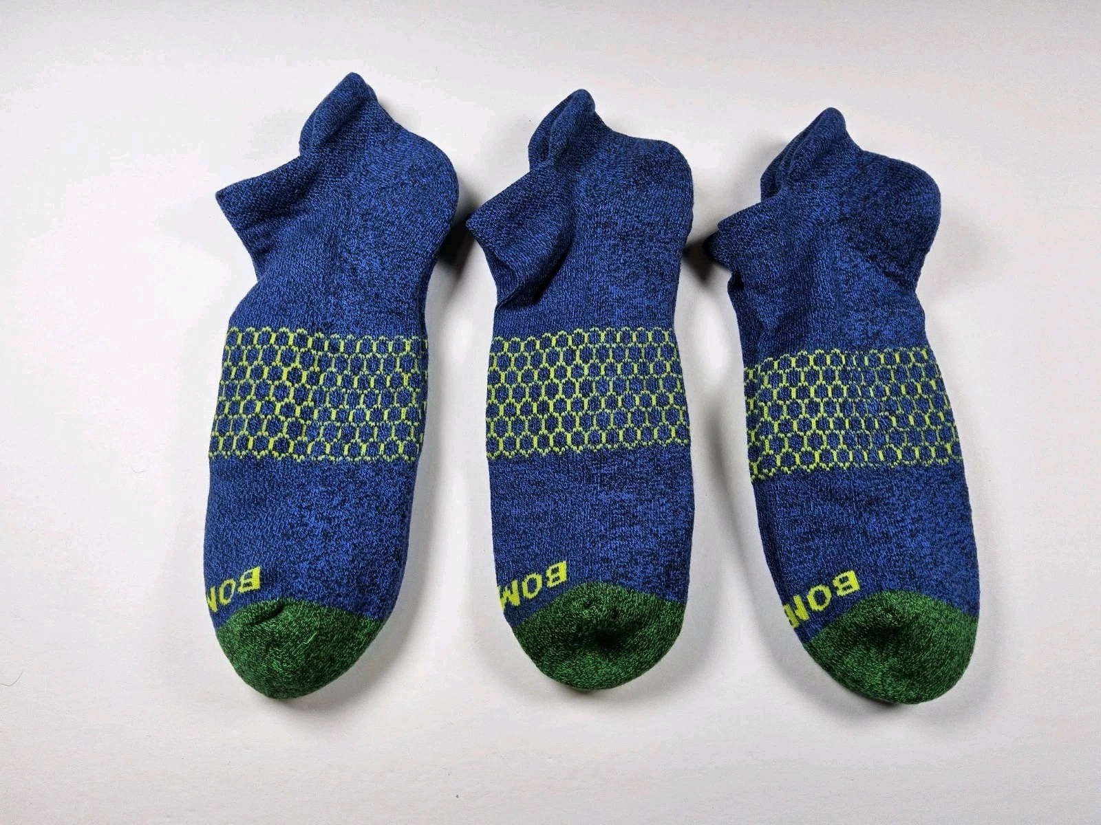 Bombas Original Ankle Socks Lot Of 3 Pairs Size XL