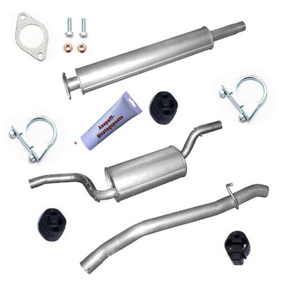 Auspuff Komplett Ford C-Max  1,6 1,8 2,0  Grossraumlimousine DM2  + Montagesatz