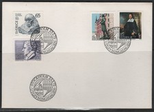 Sweden Sverige 1972 FDC Lars Johan Hierta, Frans Michael Franzen, Hugo Alfven