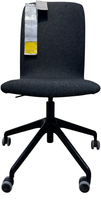Brand New IKEA LANGFJALL Gunnared Dark Gray/Black Conference Chair