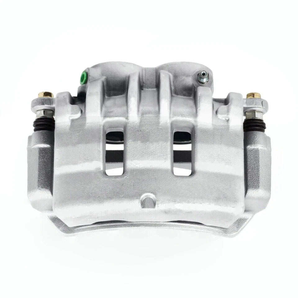 Par de pinças de freio dianteiro com suportes para 2008-2011 2012 2013 2014 Cadillac CTS - Imagem 3 de 4