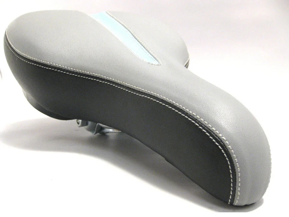 Sillín de vinilo Bell Bellisima Comfort asiento de bicicleta suave en forma de praia, nuevo con etiquetas Foto 2 de 4