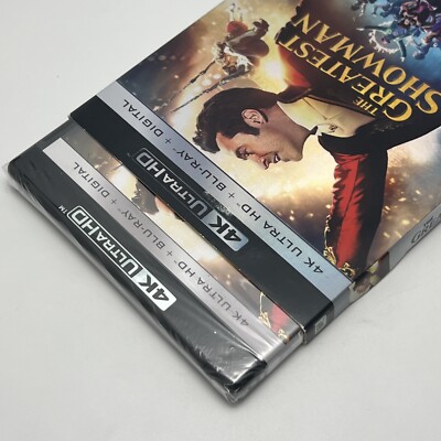 The Greatest Showman (2017) 4K UHD Blu-ray Digital US Release w/RARE SLIPCOVER 