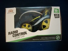 King Player Radio Control Stunt Car 1:24 Scale 360 degree Spinning Action New