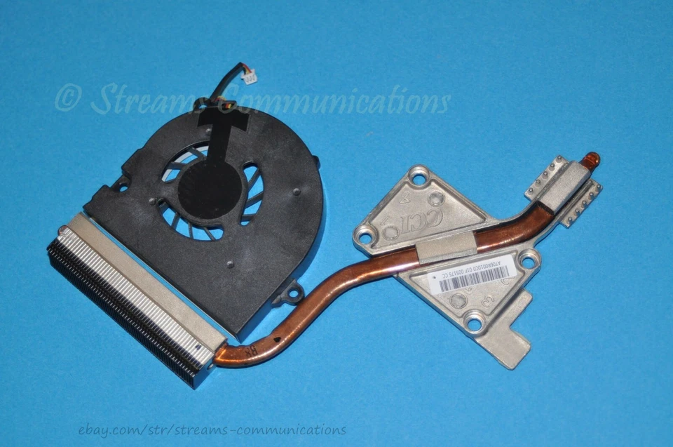 Emachine E725 Laptop CPU Cooling Fan with Heatsink - Image 4 of 4