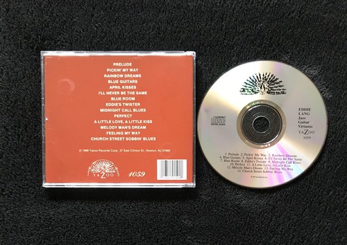 Eddie Lang – Guitarra de jazz virtuoso, 1989, casi nuevo, CD de EE. UU., Yazoo – 1059 - Imagen 2 de 2