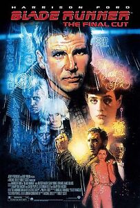 BLADE RUNNER THE FINAL CUT POSTER RIDLEY SCOTT HARRISON FORD RUTGER HAUER |  eBay