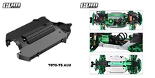 GPM Aluminum alloy 7075 reinforced chassis Armor for TRAXXAS MINI MAXX MINI XRT