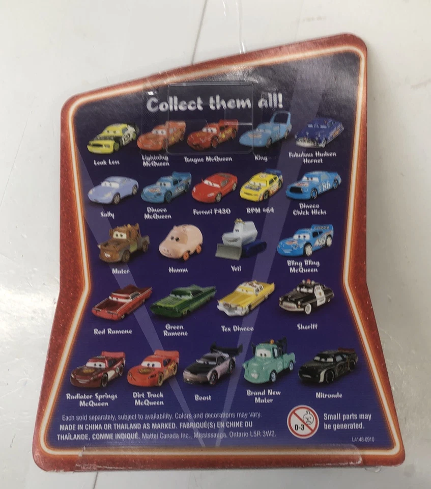Coches Disney Pixar RPM #64 Mattel sellados - TCCCX Foto 3 de 3