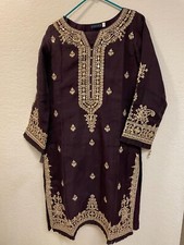 Sadabahar pakistani party wear dresses ORGANZA 3 PCS size S