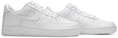 Nike Air Force 1 07 Triple White Sneakers Shoes CW2288-111 Mens Size US 12