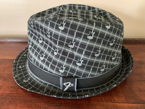 Fender Genuine Axe Plaid Fedora Hat 