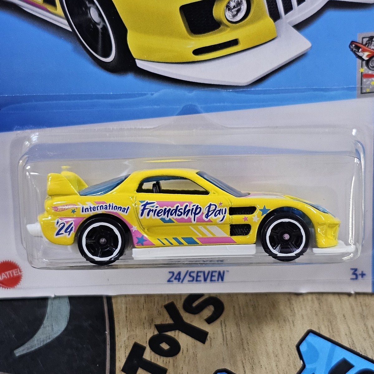 HOT WHEELS 24/SEVEN YELLOW FRIENDSHIP DAY 30/07 2024 Series HW