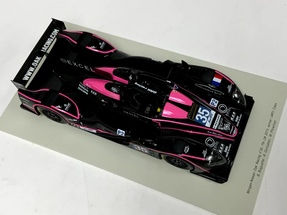 Coche de carreras 1/18 Spark Oak Morgan-Nissan Oak Racing 2013 24 H. Le Mans #35 18S101 Foto 2 de 4