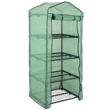 Greenhouse Garden Plants 4 Tier Mini Green  House  Portable For Indoor Outdoor